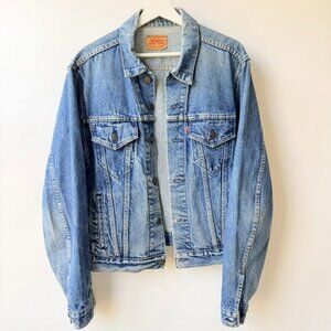 Vintage Levi’s Type III Denim Trucker Jacket – Blue (Size 48L) P29